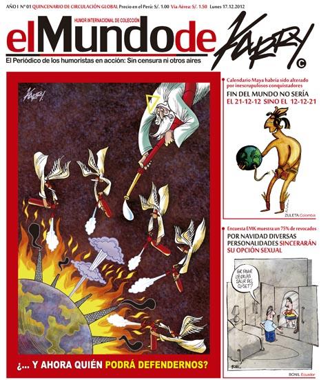 Desde hoy en kioscos: El Mundo Karry, humor sin censura