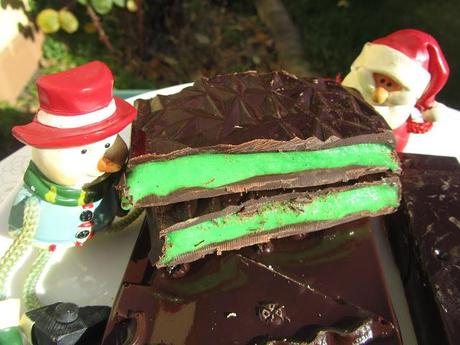 Turrón after -eight (o bombones)