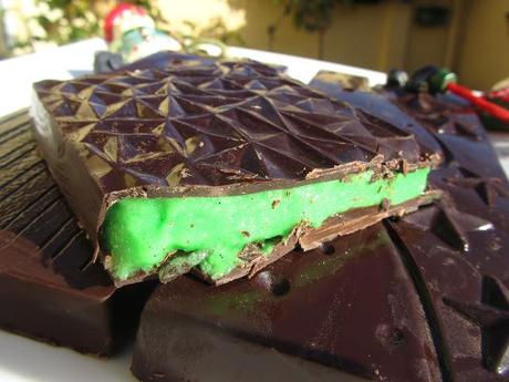 Turrón after -eight (o bombones)