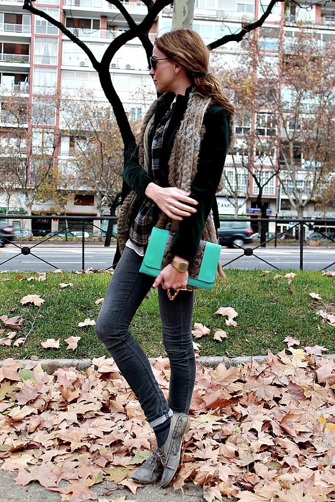 blazer de terciopelo con sorteo de Navidad!