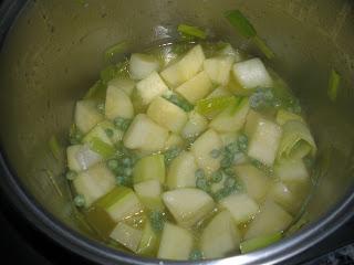 Crema de calabacín, no puré