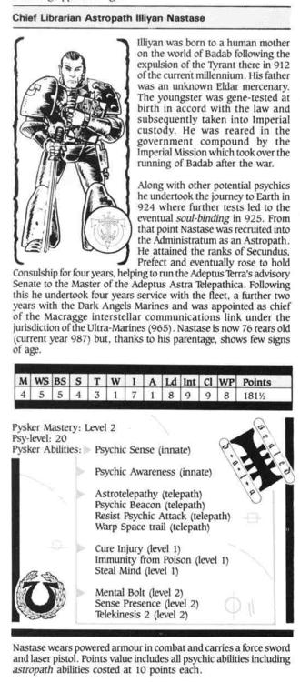 Híbridos y mestizos en el W40K