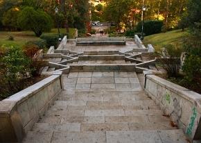 Cuesta de Los Ciegos en Madrid, en el Barrio de La Latina