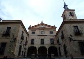 Iglesia de San Ginés en la cual, durante un tiempo hubo expuesto un cocodrilo disecado, Madrid