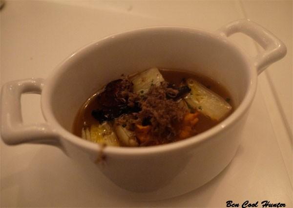 Endivia & alcachofas & trufa