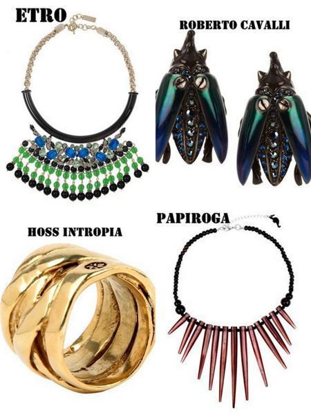 La moda de las joyas extra grandes!