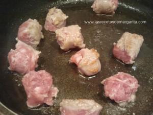 Longaniza con patatas al romero