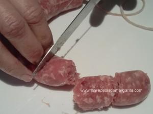 Longaniza con patatas al romero