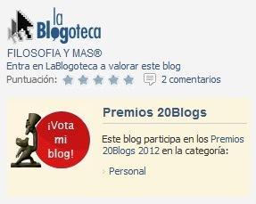 PREMIOS 20 BLOGS