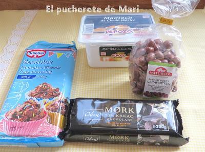 TURRON DE CHOCOLATE Y CACAHUETES TURRON DE CHOCOLATE Y CACAHUETES