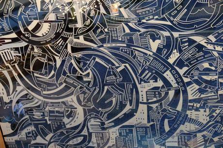 La ventana gigante dibujada de Strook