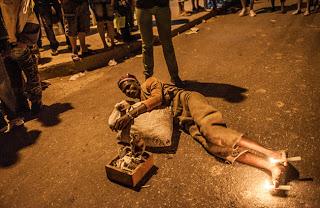 Peregrinos piden por Chávez al santo más venerado en Cuba [+ video]