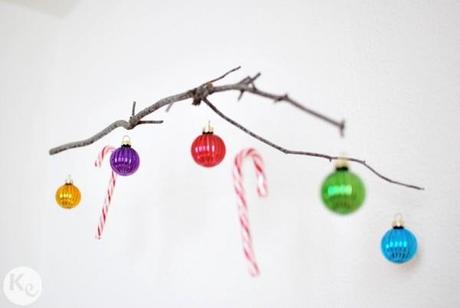 DIY. Decorating with twigs