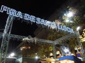 Iluminación navideña Barcelona Fira Santa Llúcia