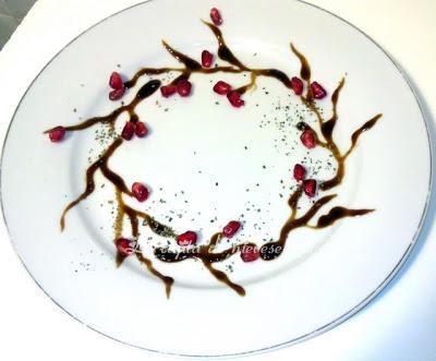 Nidos de espárrago verde y queso con ibérico y bacalao