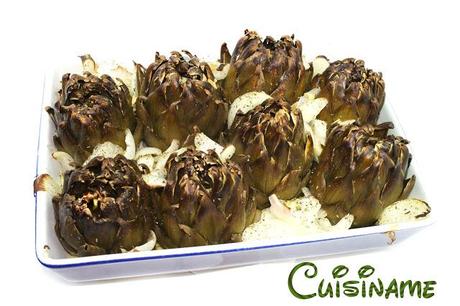 ALCACHOFAS AL HORNO, alcachofas, recetas de cocina, gastronomía, humor, curiosidades, chistes, blog de cocina, cocinar