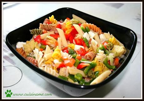 ensalada, ensalada de pasta, vegetales, recetas sanas, recetas light, recetas de cocina, gastronomía, humor, curiosidades, salad, humor, chiste