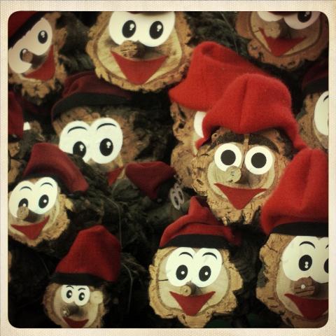 Feria de Santa Llúçia y Barrio Gótico de Barcelona.