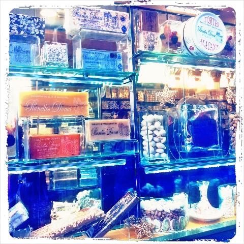 Feria de Santa Llúçia y Barrio Gótico de Barcelona.