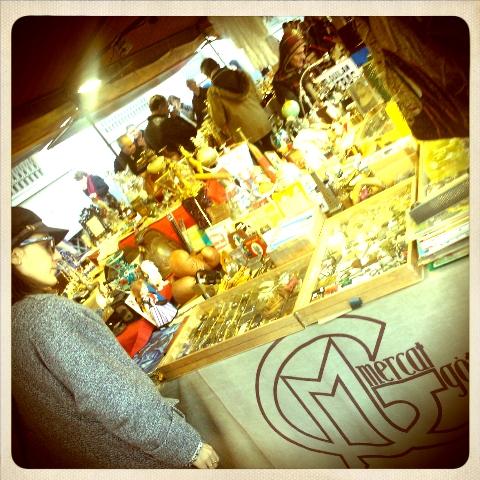 Feria de Santa Llúçia y Barrio Gótico de Barcelona.