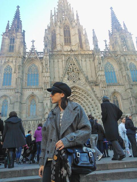 Feria de Santa Llúçia y Barrio Gótico de Barcelona.