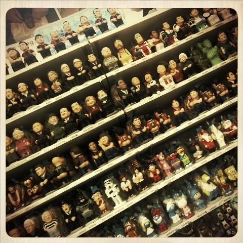 Feria de Santa Llúçia y Barrio Gótico de Barcelona.