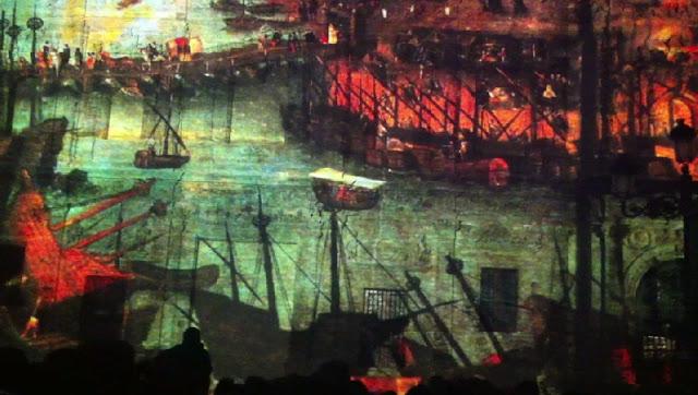 El Mapping navideño del 2012.