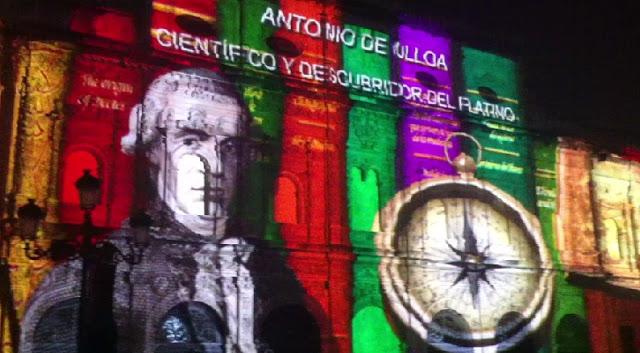 El Mapping navideño del 2012.