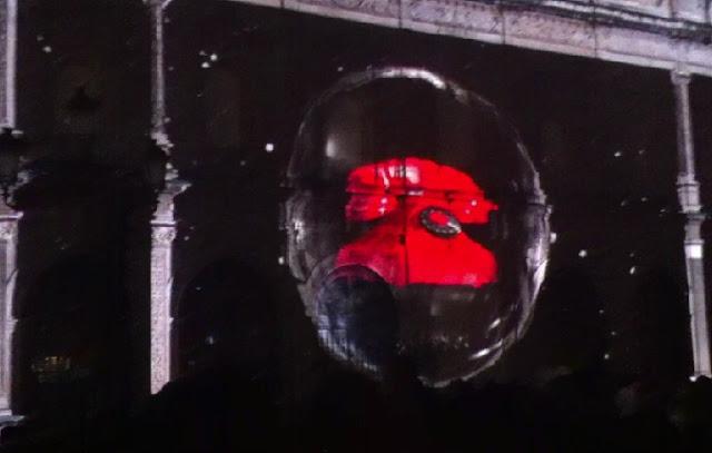 El Mapping navideño del 2012.