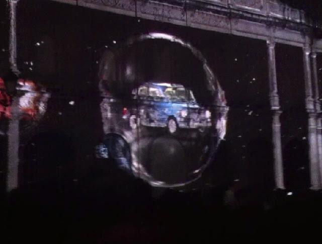 El Mapping navideño del 2012.