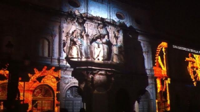 El Mapping navideño del 2012.