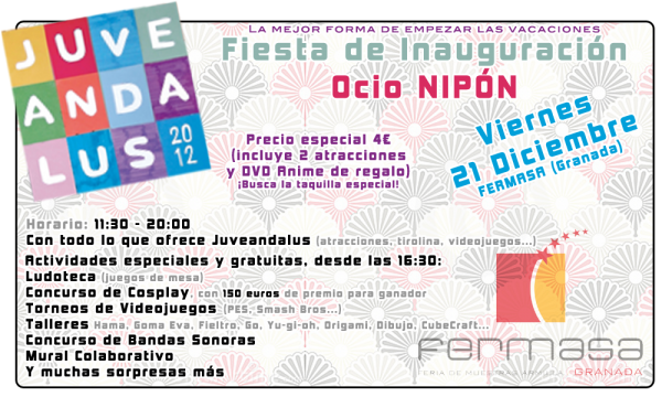 Ocio Nipón inaugura Juveandalus