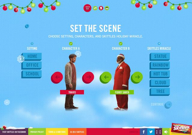 Haz tu propio comercial de Skittles