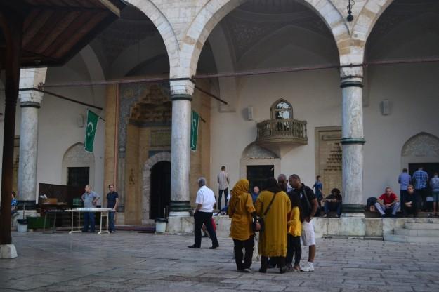 Fin de ramadán en la mezquita Gazi Husrev-begova, Sarajevo