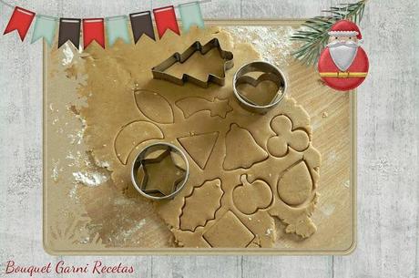 Receta de Navidad. Galletitas de jengibre Receta de Navidad. Galletitas de jengibre