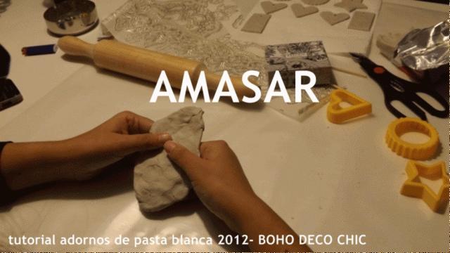 TUTORIAL ADORNOS DE PASTA 2012