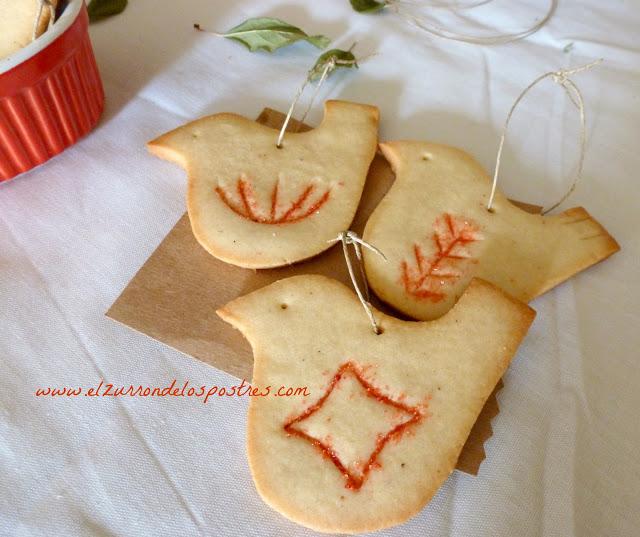 Galletas Pájaros. DÍA 19 Calendario de Adviento'12