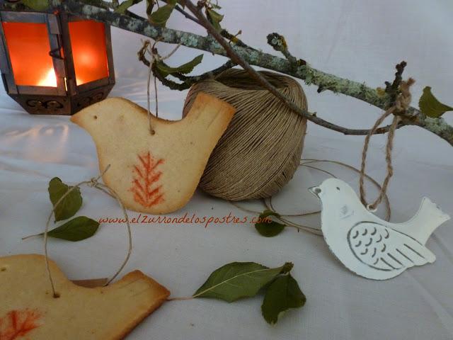 Galletas Pájaros. DÍA 19 Calendario de Adviento'12