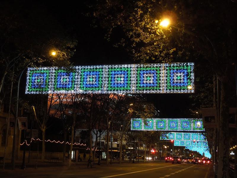 Iluminación navideña en Barcelona VI