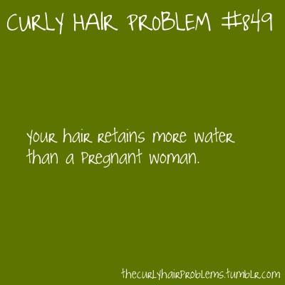 CURLY HAIR PROBLEMS !
