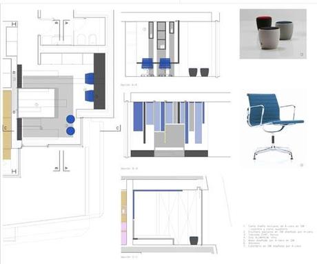 PROYECTO INTERIORISMO PARA LA VIVIENDA DISEÑADA POR A-CERO EN BEIRUT: ZONAS Privadas