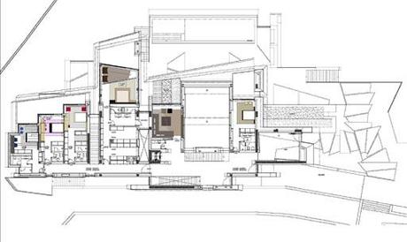 PROYECTO INTERIORISMO PARA LA VIVIENDA DISEÑADA POR A-CERO EN BEIRUT: ZONAS Privadas