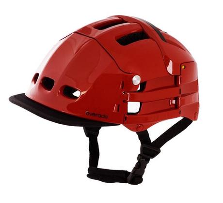 Overade :: casco plegable para ciclistas