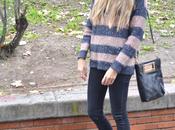 Striped cardigan