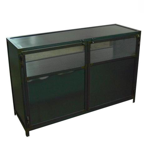 Muebles de estilo industrial y vintage en acero y madera