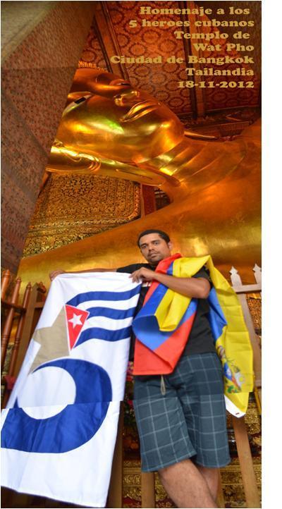 Los 5 héroes cubanos viajan a Tailandia Los 5 héroes cubanos viajan a Tailandia