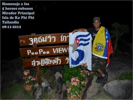 Los 5 héroes cubanos viajan a Tailandia Los 5 héroes cubanos viajan a Tailandia
