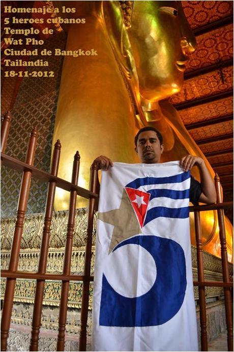 Los 5 héroes cubanos viajan a Tailandia Los 5 héroes cubanos viajan a Tailandia
