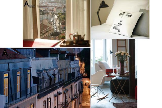 Una casa de huéspedes vintage, muy chic . . .