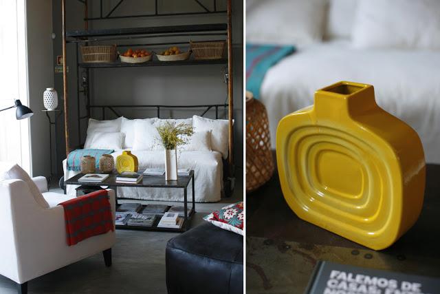 Una casa de huéspedes vintage, muy chic . . .